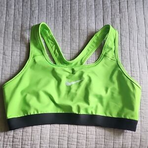 Nike Women's Bright Lime Sports Bra